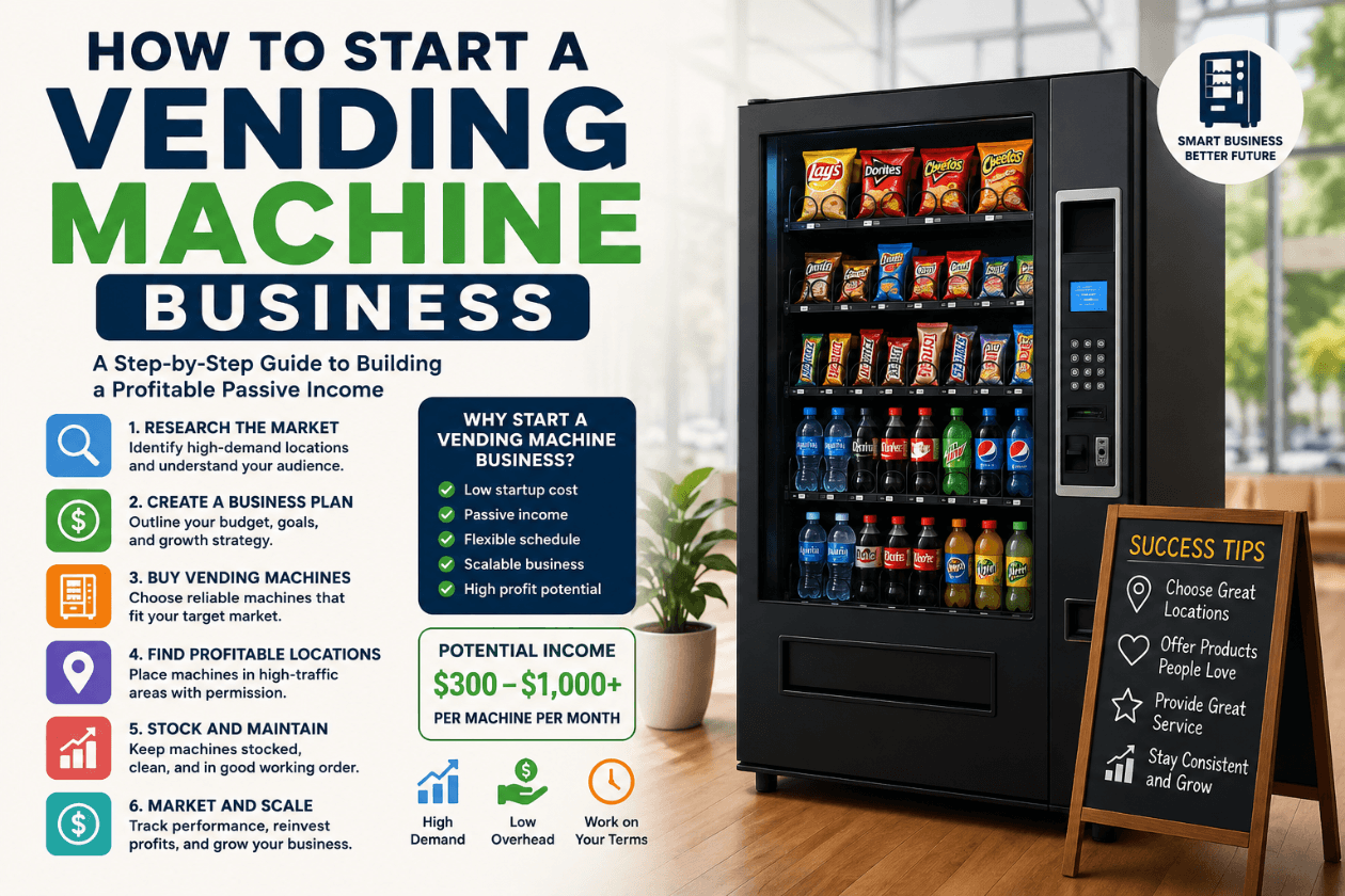 How to Start a Vending Machine Business: 7 Proven Steps